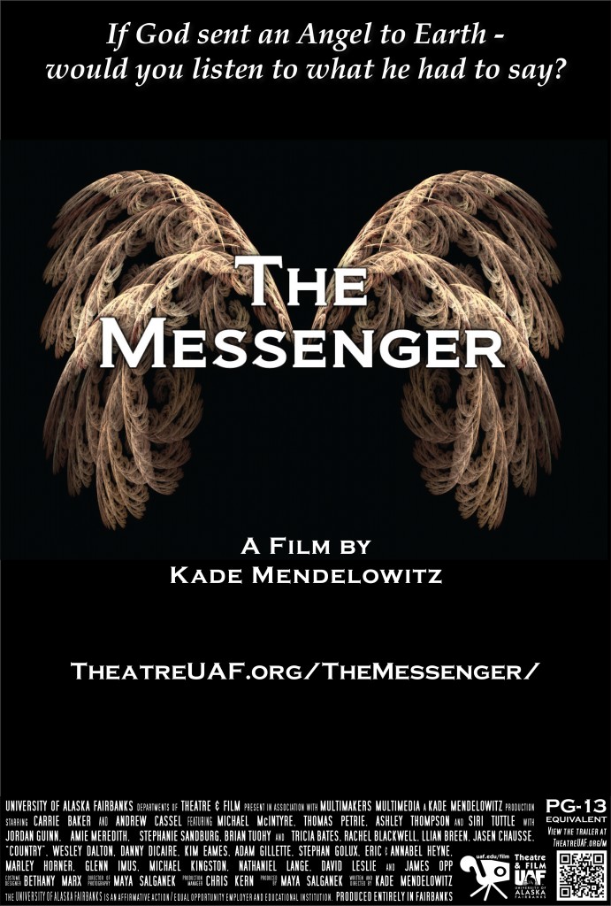 Movie poster for The Messenger - a film by Kade Mendelowitz