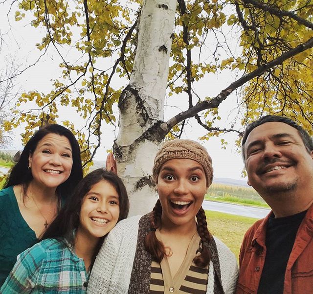 #filmfamily Marjorie Merry, Nanieezh Peter, Ariana Polanco, and Allan Hayton #BodiesOfWaterFilm. @ajhayton @eneimbp @theatreuaf